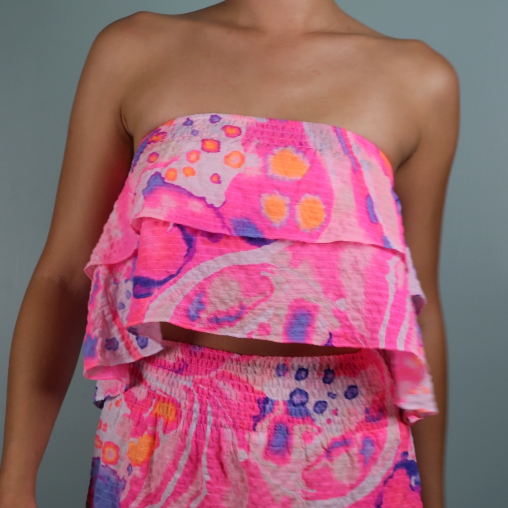 NWT Lily Pulitzer Two-Piece Berk Set Sandy Rays - Picture 2 of 8